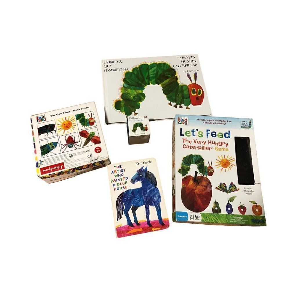 Eric Karl Board Books Set Hungry Caterpillar